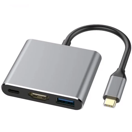 Expansor de USB-C a HDMI+USB3.0*2+Pd+SD/TF lector de tarjetas adaptador multifunción